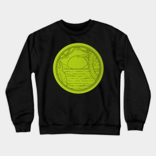 Green Nature Crewneck Sweatshirt